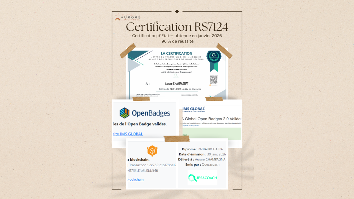 certification RS7124 attestant de l’expertise professionnelle en valorisation immobiliere et analyse de biens a travaux dans les pyrenees-orientales